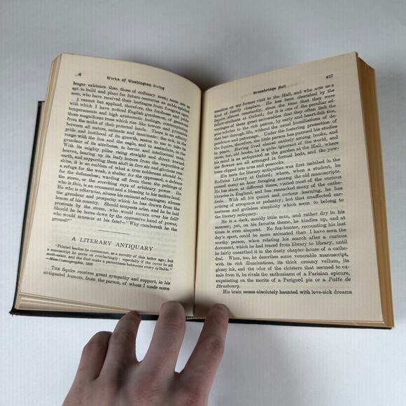 The Works of WASHINGTON IRVING Adventures of Captain BONNEVILLE vintage Book - Picture 11 of 13